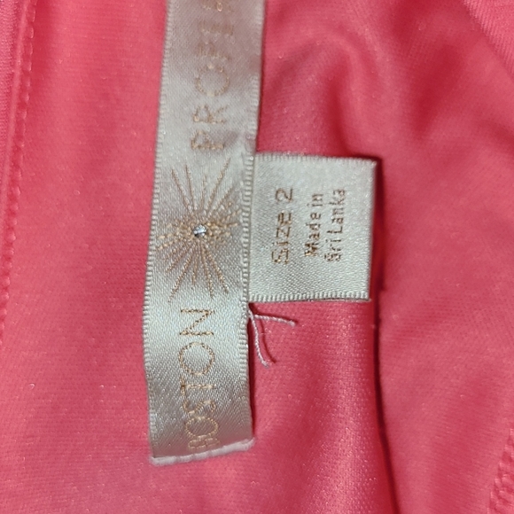 Pink sleeveless Boston Proper dress - Picture 3 of 4